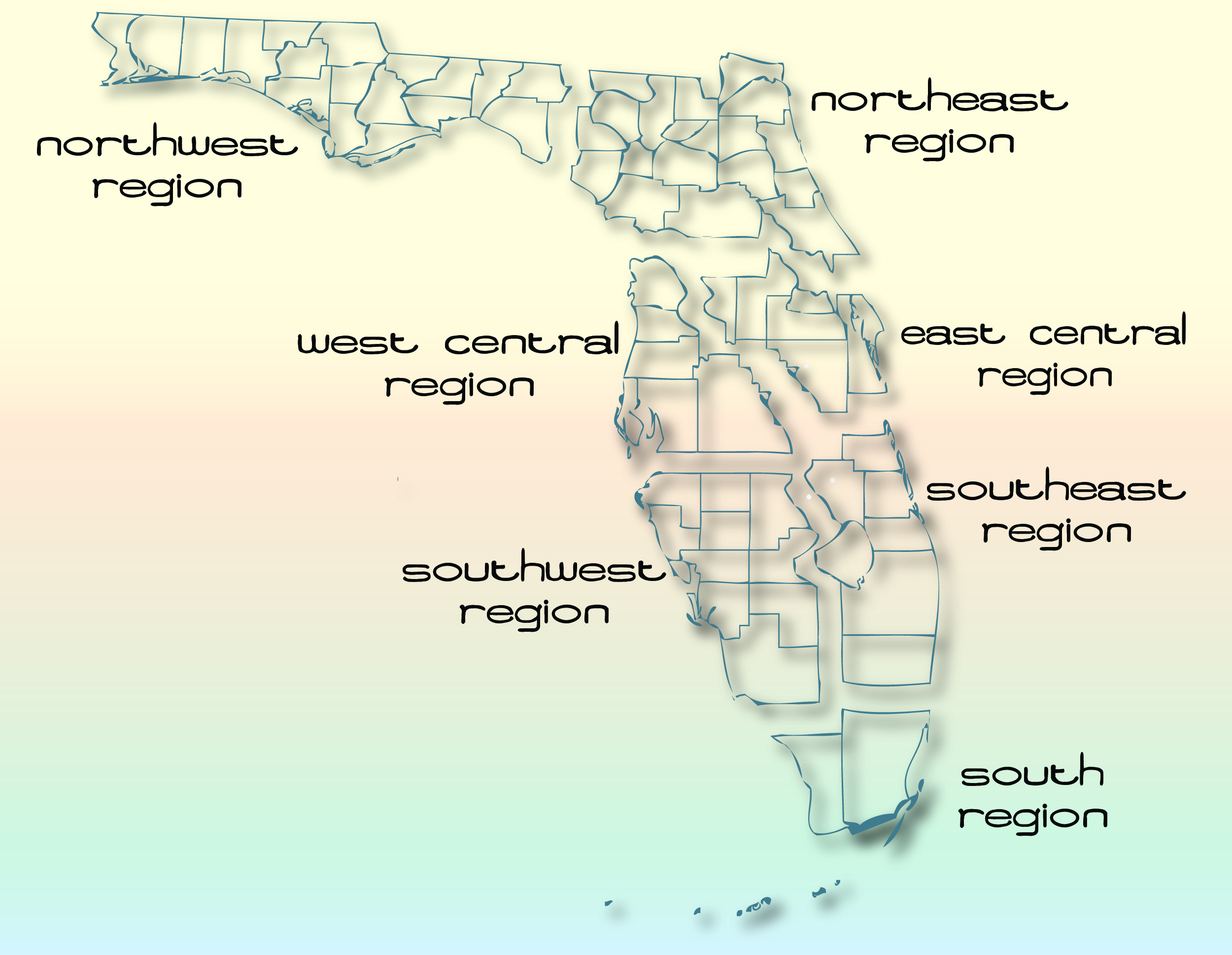 FASP Regions Map