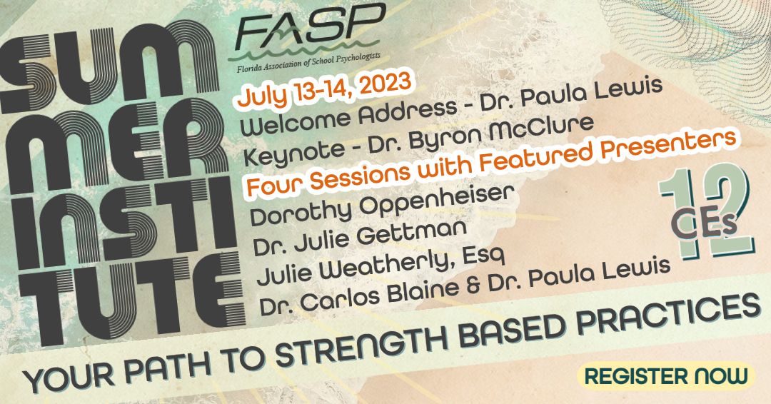Register Now for FASP's Summer Institute